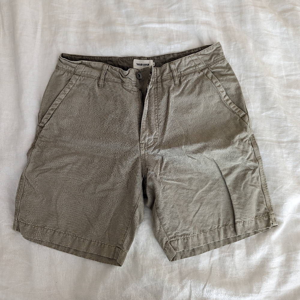 Taylor Stitch Morse Shorts in Aluminum